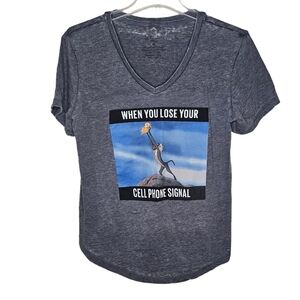 Disney The Lion King Meme Graphic Tee Size XL